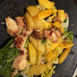 Franca e Franco - Salat with potatoes and octopus.