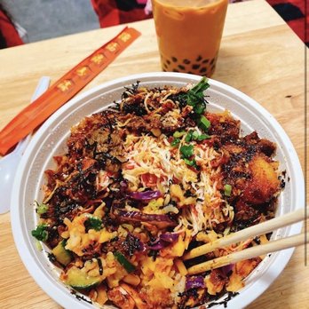 Ahi Poke - I love their poke bowls! And boba milk tea! I go here twice a week for my fix!!! 5 stars - Poke Near Me - Pasadena, Texas