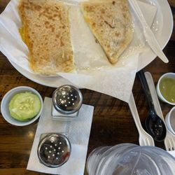 St. George Food Truck Roundup - This is 1/2 of a cheese quesadilla
