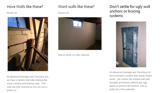 Slide of Advanced Drainage & Trenching