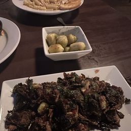 Brussel Sprout side, Gnocchi side and pasta special