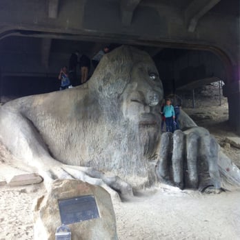 Fremont Troll - Public Art Near Me - Seattle, Washington