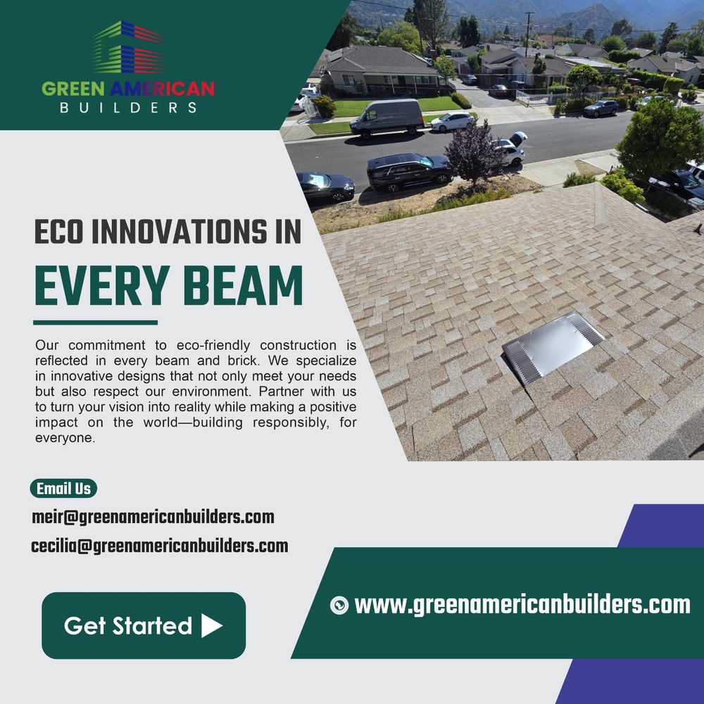 Slide of Green American Builders