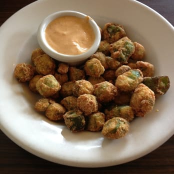 Cajun Kitchen Cafe - The fried okra (battered with crispy corn meal). - Cajun/Creole Near Me - Ventura, California