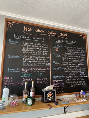 Menu photo 3 Hot Shot Coffee Shack North Fork, CA Menu photo 3 Hot Shot Coffee Shack North Fork, CA