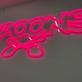 Spoons - Uptown - a neon sign for spoons - Acai Bowls Near Me - Charlotte, North Carolina Spoons - Uptown - a neon sign for spoons - Acai Bowls Near Me - Charlotte, North Carolina