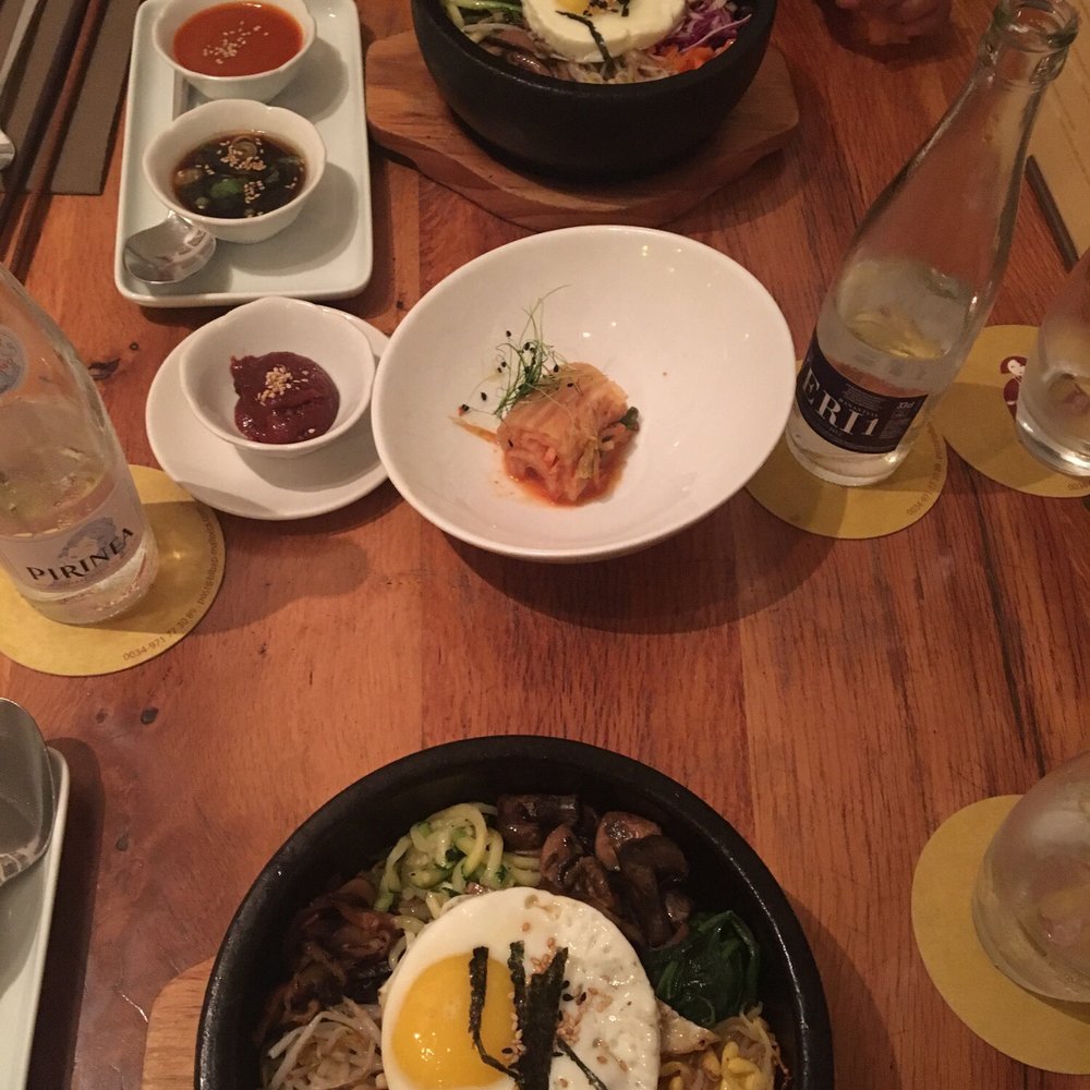 Bibimbap dinner for two.