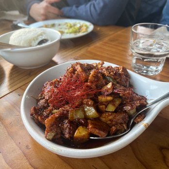 Burma Superstar - Pork belly with mustard greens - Burmese Near Me - Alameda, California
