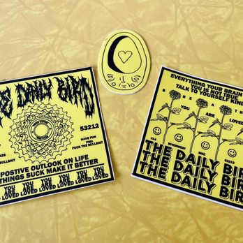 The Daily Bird - Cute stickers - Coffee & Tea Near Me - Milwaukee, Wisconsin