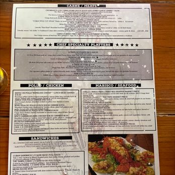 Casa Cubana - Menu pg 2 - Cuban Near Me - Raleigh, North Carolina Casa Cubana - Menu pg 2 - Cuban Near Me - Raleigh, North Carolina
