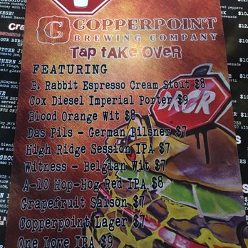 Brgr Stop - Copper point tap takeover - Burgers Near Me - Coconut Creek, Florida