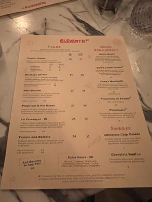 Menu photo 5 Eleventh Street Pizza - Dadeland Kendall, FL Menu photo 5 Eleventh Street Pizza - Dadeland Kendall, FL