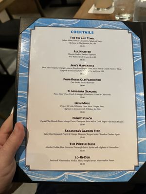 Menu photo 2 Fin & Tonic Sarasota, FL Menu photo 2 Fin & Tonic Sarasota, FL