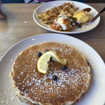 Broken Yolk Cafe - Lemon Ricotta Pancakes - American Near Me - Las Vegas, Nevada