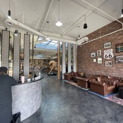 The reception area at Onboard Coworking.