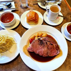 Café Gloucester - 安格斯燒牛肉套餐 $49.99 (附餐湯、餐包、意粉/飯/雜菜或炸薯條和熱飲) ~ 只限星期五六日5:30pm後供應