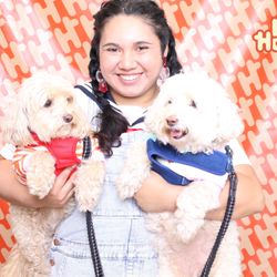 CaptureMi Photobooth - Picture was taken of a local resident stopping by Hip Hound for a event the company was throwing one evening.