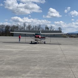 Gatlinburg-Pigeon Forge Airport - Plane fueled up and ready to go!