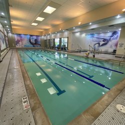 LA Fitness - Pool with new lanes and Hot Tub