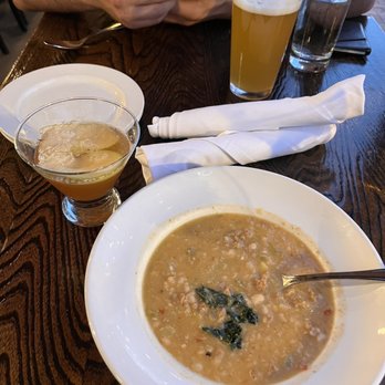 The Pullman - White bean kale soup - New American Near Me - Glenwood Springs, Colorado The Pullman - White bean kale soup - New American Near Me - Glenwood Springs, Colorado