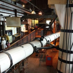 Brunel's SS Great Britain - The main spar in the museum