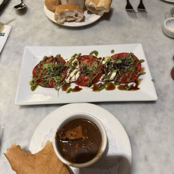 Mr. B's Bistro - Gumbo Ya Ya and Bistro Caprese Salad. - Cajun/Creole Near Me - New Orleans, Louisiana Mr. B's Bistro - Gumbo Ya Ya and Bistro Caprese Salad. - Cajun/Creole Near Me - New Orleans, Louisiana