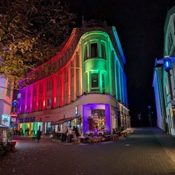 Eckstein - Light up night - front of establishment