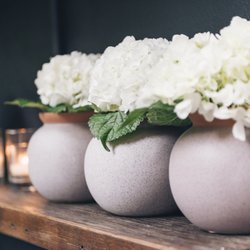 Dancing Petals Florist - Extra touch on the ceremony venue shelves