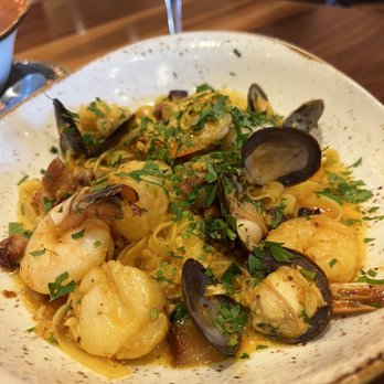 Casa Del Toro - Saffron seafood pasta - Latin American Near Me - Hayward, California