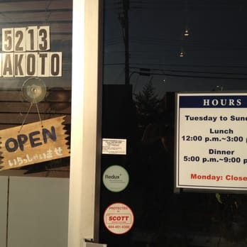 Makoto Japanese Restaurant - Restaurant hours~ - Japanese Near Me - Burnaby, British Columbia Makoto Japanese Restaurant - Restaurant hours~ - Japanese Near Me - Burnaby, British Columbia