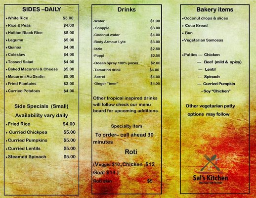 Menu photo 2 Sal's Kitchen Middletown, NY