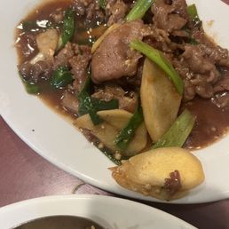 Beef scallion