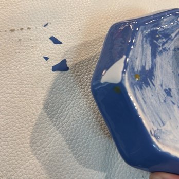 The Mad Potter - The second side of the chipped ring dish. - Party & Event Planning Near Me - Houston, Texas The Mad Potter - The second side of the chipped ring dish. - Party & Event Planning Near Me - Houston, Texas