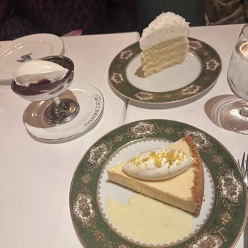 The Occidental - Three random desserts served to us. - Seafood Near Me - Washington, DC, District of Columbia The Occidental - Three random desserts served to us. - Seafood Near Me - Washington, DC, District of Columbia