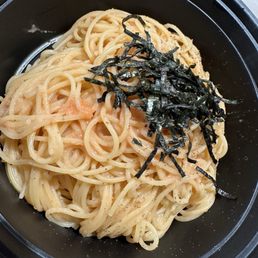 Mentaiko pasta $9.50