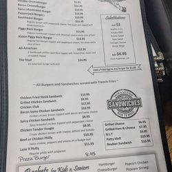 Cairo Bowl And The Watering Hole - Menu