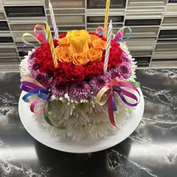 Flowers by Roger - Flower Cake