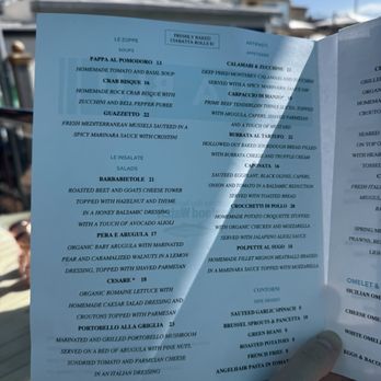 Luna Blu - Menu - Italian Near Me - Tiburon, California