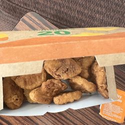 McDonald's - Burnt nuggets 20 pc. Chicken McNuggets