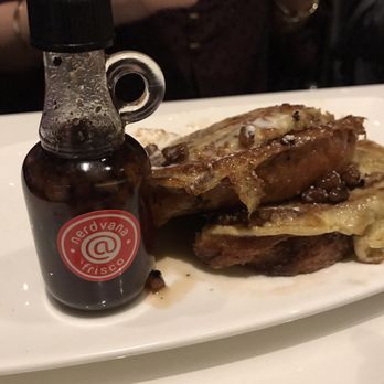 Nerdvana - Bourbon maple syrup made in house - New American Near Me - Frisco, Texas Nerdvana - Bourbon maple syrup made in house - New American Near Me - Frisco, Texas