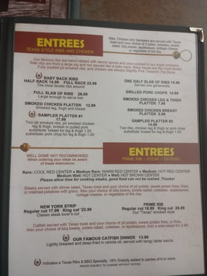 Menu photo 4 Texas Ribs and BBQ Clinton, MD Menu photo 4 Texas Ribs and BBQ Clinton, MD