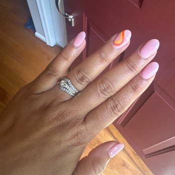 Allure Nail Bar - SNS nails with tip by Jojo - Day Spas Near Me - Burke, Virginia