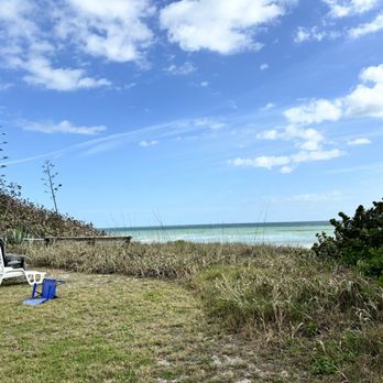 Oceanfront Paradise Resort - This is the view right outside of room 5. - Hotels Near Me - Indialantic, Florida