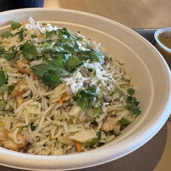 Masala Wok Indian + Asian Fare - Burnt Garlic Fried Rice - Indian Near Me - Katy, Texas Masala Wok Indian + Asian Fare - Burnt Garlic Fried Rice - Indian Near Me - Katy, Texas