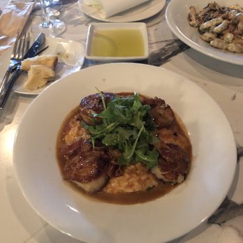 Piccolina Toscana - Scallops with lobster risotto - Italian Near Me - Wilmington, Delaware Piccolina Toscana - Scallops with lobster risotto - Italian Near Me - Wilmington, Delaware