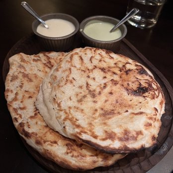 Armitage Alehouse - Naan with whipped feta and green chutney yogurt - Pubs Near Me - Chicago, Illinois Armitage Alehouse - Naan with whipped feta and green chutney yogurt - Pubs Near Me - Chicago, Illinois