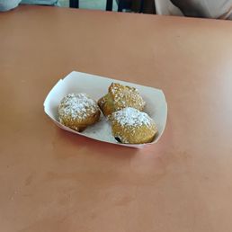 Carnival style fried Oreos.
