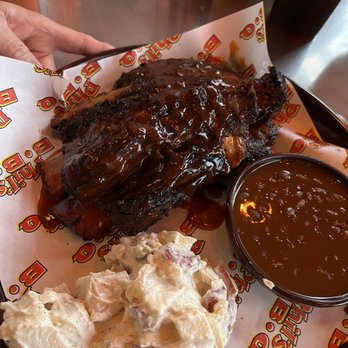 Phil's BBQ - Baby Back Ribs with Beans and Potato Salad - Barbeque Near Me - San Diego, California Phil's BBQ - Baby Back Ribs with Beans and Potato Salad - Barbeque Near Me - San Diego, California