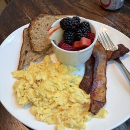 My kids breakfast plate