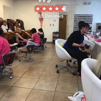 Happy Nails - Interior of salon - Nail Salons Near Me - Clearwater, Florida